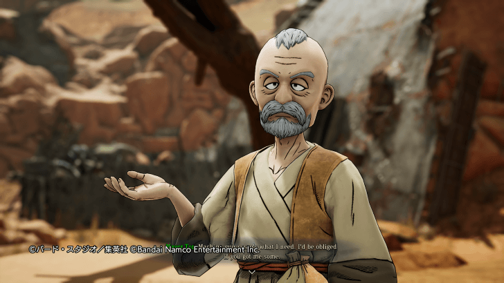 Sand Land - Talk to Mayor Tor