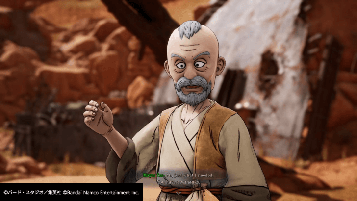 Sand Land - Talk to Mayor Tor again