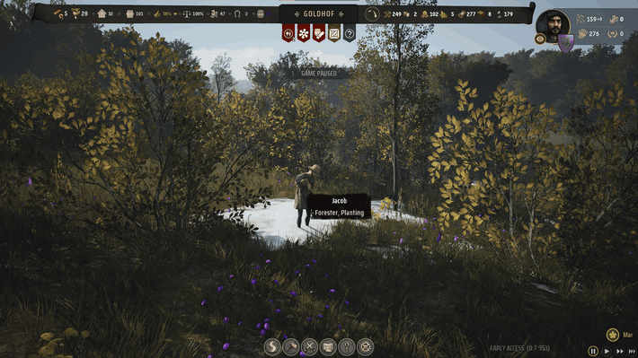 Manor Lords - Forester Planting Trees.png