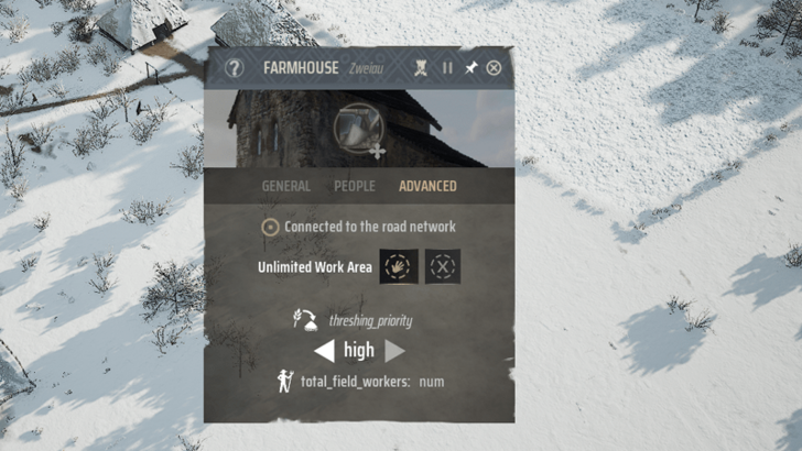 Manor Lords - How to Make Bread - Set Threshing Priority to High