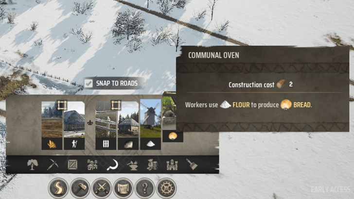 Manor Lords - How to Make Bread - Build a Communal Oven