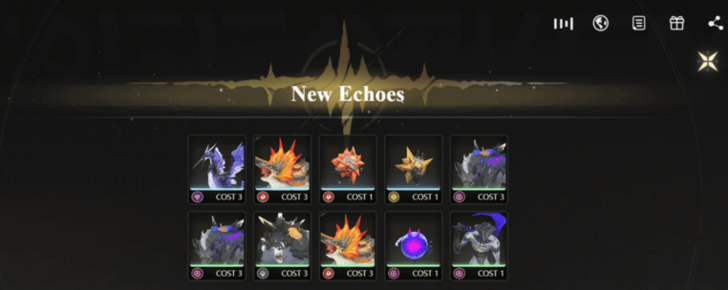 Wuthering Waves - Pre-Release Echo Summon Web Event - Summon Screen