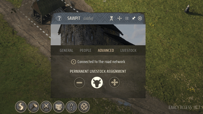 Manor Lords - Assign Ox