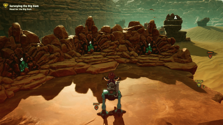 SAND LAND - Iron Ore Overworld Location