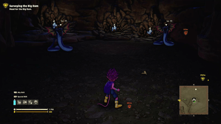 SAND LAND - Lead Ore Overworld Location