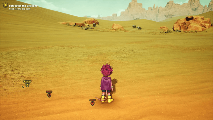 SAND LAND - Panther Overworld Location