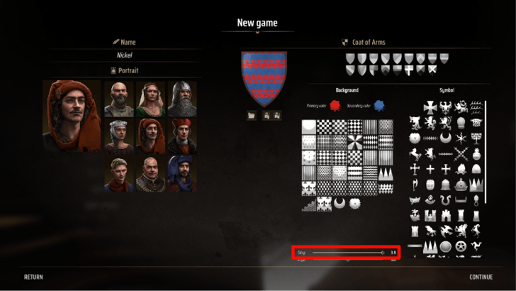 Manor Lords - Coat of Arms - Tiling