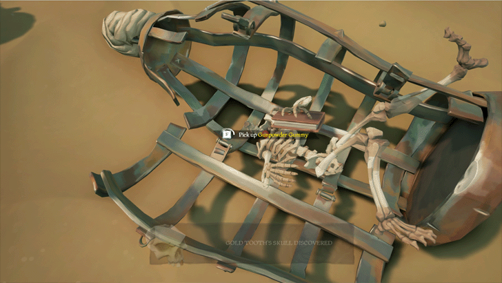 Sea of Thieves - Gunpowder Gummy Inside Second Cage