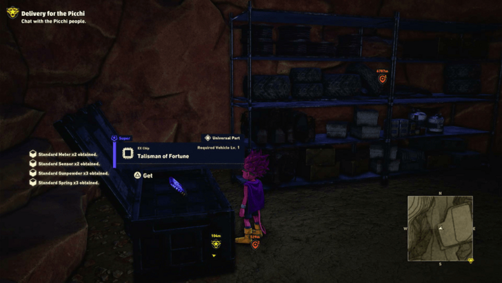 SAND LAND - Legendary Spring Talisman of Fortune Overworld Location