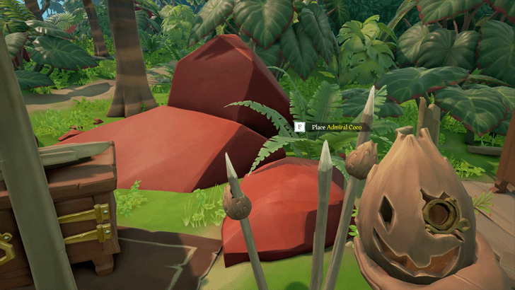 Sea of Thieves - Place Admiral Coco on the Stake