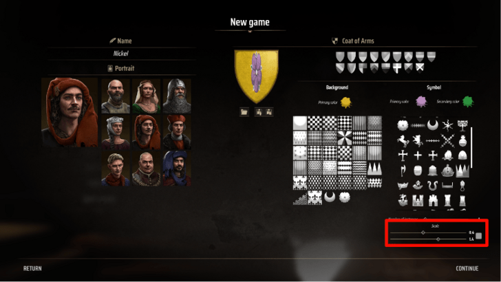 Manor Lords - Coat of Arms - Scale