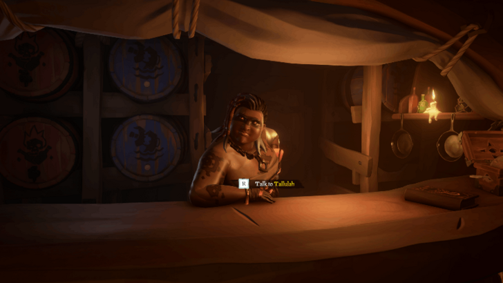 Sea of Thieves - Find the Starting Location Beside the Tallulah