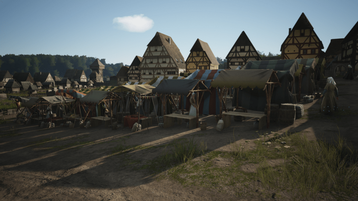 Manor Lords - Set Up a Marketplace