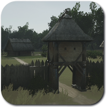 Manor Lords - Walls and Gate Icon