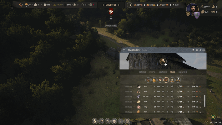 Manor Lords - Export Wax