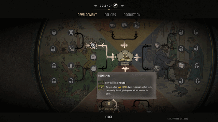 Manor Lords - Beekeeping Development