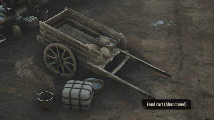 Manor Lords - Abandoned Food Cart Bug