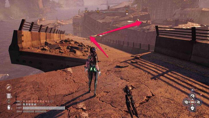 Stellar Blade - Follow the Collapsed Road