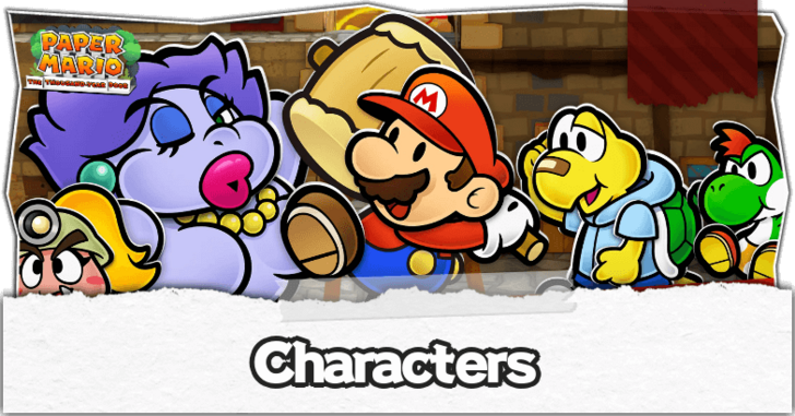 Paper Mario TTYD Switch Remake - Characters