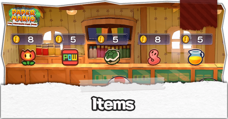 Paper Mario TTYD Switch Remake - Items