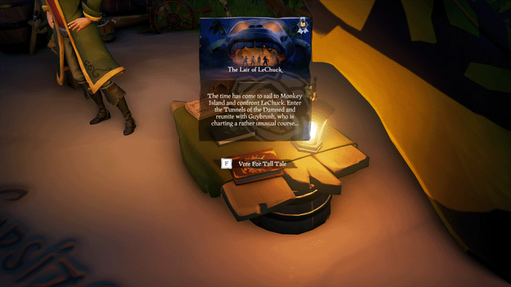 Sea of Thieves - The Lair of LeChuck World View