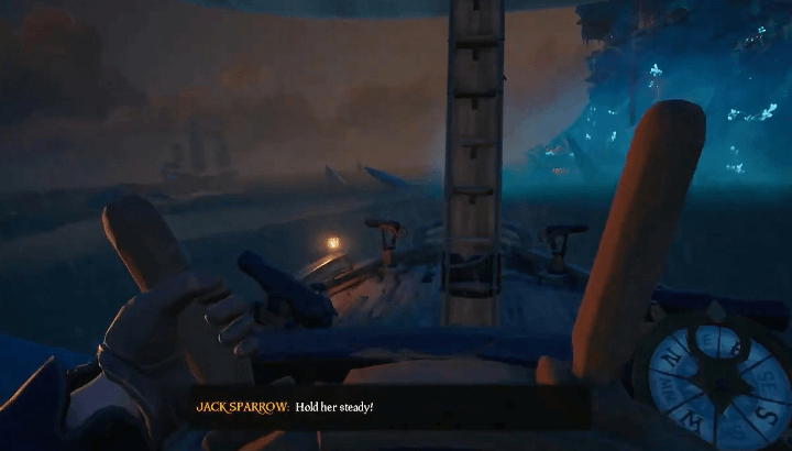 Sea of Thieves - Lords of the Sea Dock Near the Spire