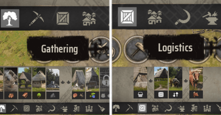 Manor Lords - Construct Gathering and Storage Buildings First