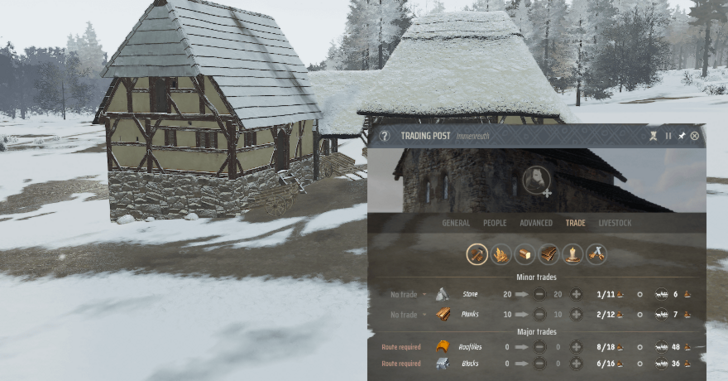 Manor Lords - Build Trading Posts to Make Money Fast