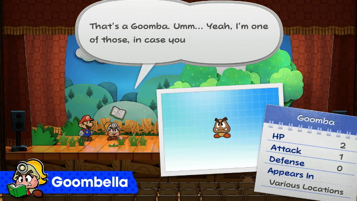 Paper Mario TTYD Switch Remake - Goombella Tattle