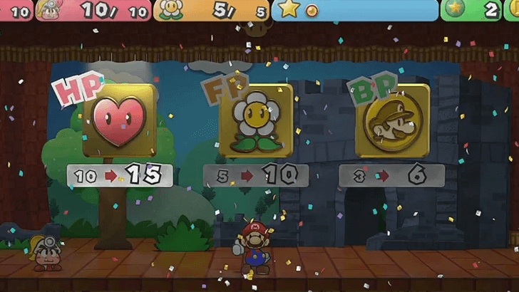 Paper Mario TTYD Switch Remake - Leveling Up