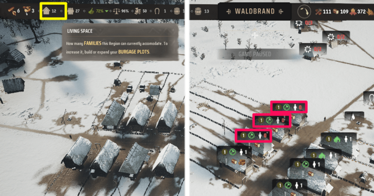 Manor Lords - How to Check Living Space