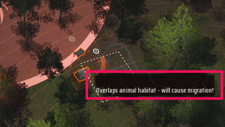 Manor Lords - How to Use Hunting Camps Red Border