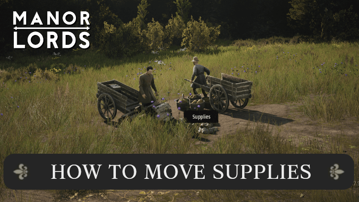 Manor Lords - How to Move Supplies