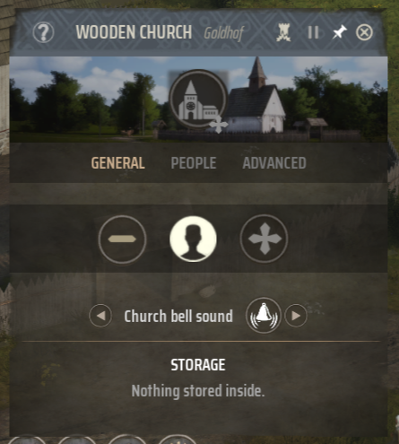 Manor Lords - Church Bell Sound Change Option