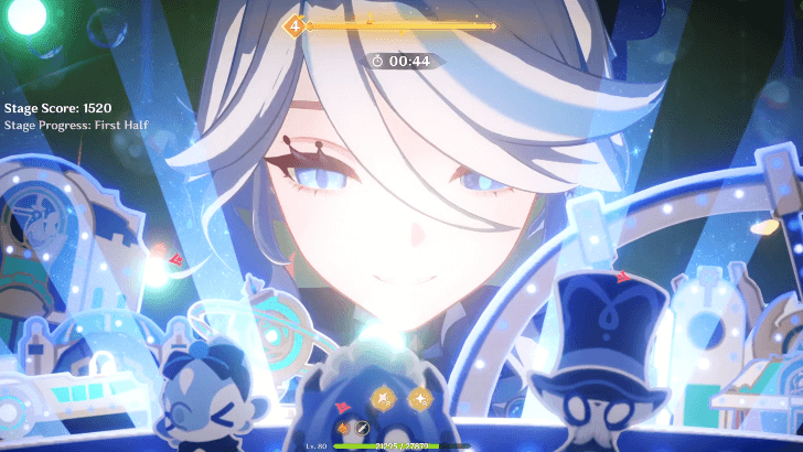 Genshin - Vibro Crystal Day 4 HP Fluctuations