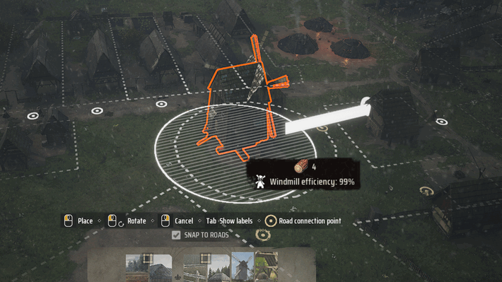 Manor Lords - Check Windmill Efficiency