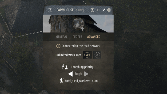 Manor Lords - Threshing Priority