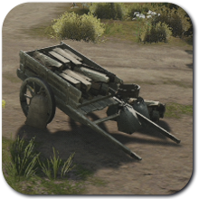 Firewood Cart Icon