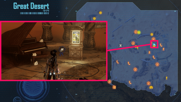 Stellar Blade - Great Desert Passcode 3 Pass Location