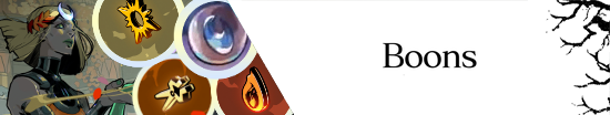 Hades 2 - List of All Boons