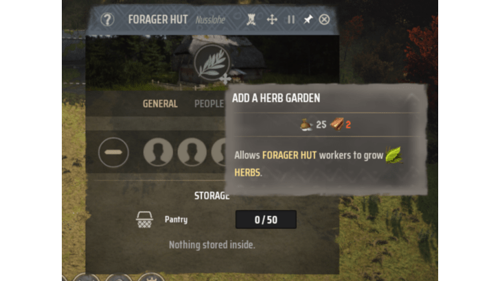 Manor Lords - Add a Herb Garden