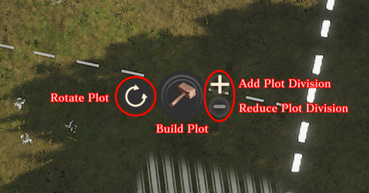 Manor Lords - Rotate Burgage Plot, and Add or Reduce Division