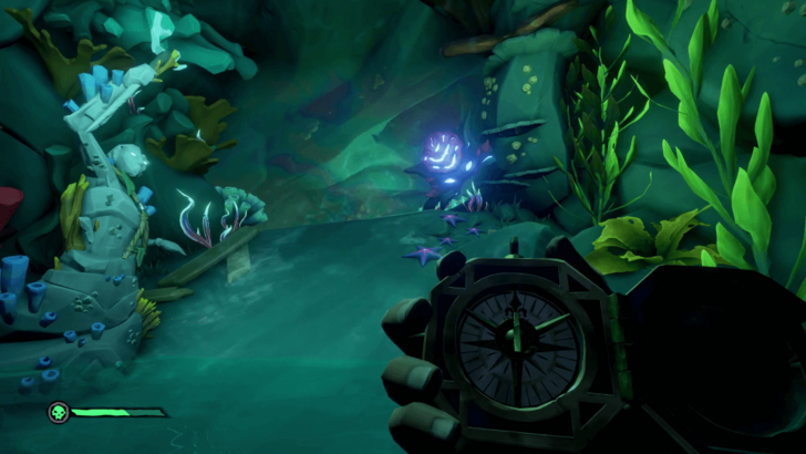 Sea of Thieves - The Sunken Pearl - Hit Blue Object to Open