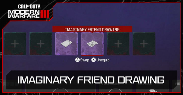 MW3 Imaginary Friend Drawing