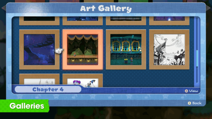 Paper Mario TTYD Switch Remake - Art and Sound Galleries