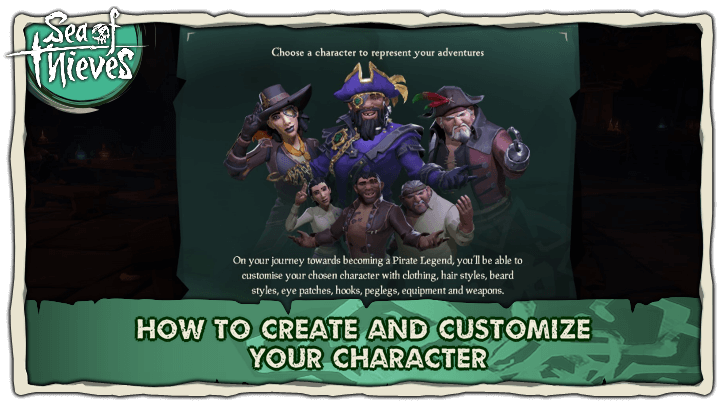 Sea of Thieves - How to Create and Customize Your Character
