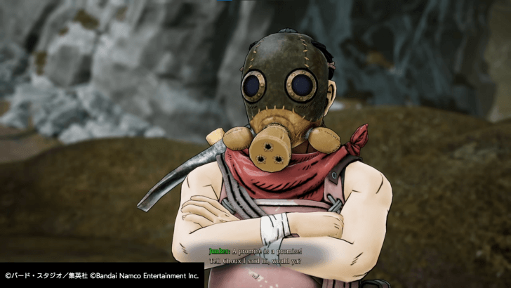 Sand Land - Give the scrap to the Junker