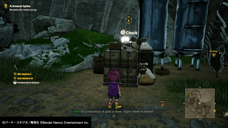 Sand Land - Retrieve the stolen scrap