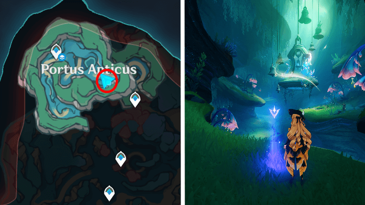 Genshin - Viewpoint in Sea of Bygone Eras