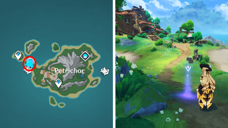 Genshin - Viewpoint in Petrichor